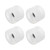 78A 60x45mm HighElastic Skateboard Flash Wheel PU Filling for Longboard Cruiser Board(White )