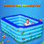 Portable Swimming Pool Inflatable Baby Swimming Pool Outdoor Children Basin Kid Bathtub