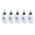 5pcs Small Oil Dispenser 120ml Leakage Proof Portable Compact Oil Bottle with Twist Lid for Vinegar Soy Sauce for Camping