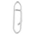 100pcs Stainless Steel Fishing Safety Snaps Clip Interlock Line Terminal Tackle Accessory S