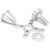 RC Airplane Propeller Adapter Holder C5055 600/400/700KV Brushless Motor Spare Parts for Fixed Wing