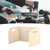 Camping Stove Windscreen Outdoor Folding Portable Metal Stove Windshield Wind Blocker Tri Folded White