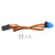 RC Car Alarming Light 5 Light Modes High Simulation Round Compact 10x15mm LED Warning Light for 1/10 RC Car Blue
