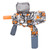 Electric Water Shooting Toy Plastic Water Ball Shooting Games for Children Over 14 Years Old Graffiti Orange 20000