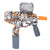 Electric Water Shooting Toy Plastic Water Ball Shooting Games for Children Over 14 Years Old Graffiti Orange 20000