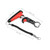 Mini Fish Lip Grabber Gripper Fishing Lip Grip Tool Fish Holder with 55LB Digital Scale