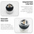 Portable Gas Camping Lantern Head Outdoor Candle Lamp Head for Camping Hiking Travel