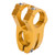 LUNJE 31.8X45MM Mountain Biking Handles Stem Aluminum Alloy Hollow Short Handle RiserGolden