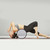 PU Rubber Yoga Wheel Circles Gym Workout Back Training Tool for Bodybuilding Fitnessblack inner circle