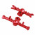 CNC Aluminum Alloy Front Rear Axle Housing for Axial SCX24 1/24 RC Simulation Model CarRed