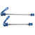 2Pcs Bicycle Quick Release Lever Removable Easily Replace Light Weight 4 Colors Bike Skewer for Mountain Road BikeBlue