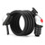 Anti Theft Bike Lock 4 Digit Code Bicycle Security Lock Equipment Bike Lock Cable With LED Light
