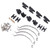 RC Suspension Lugs Zinc Alloy Metal Steel Plate Shock Reduction Lightweight RC Shock Absorber Accessory