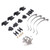 RC Suspension Lugs Zinc Alloy Metal Steel Plate Shock Reduction Lightweight RC Shock Absorber Accessory