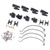 RC Suspension Lugs Zinc Alloy Metal Steel Plate Shock Reduction Lightweight RC Shock Absorber Accessory