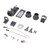 26mm RC Boat Thruster Jet Pump Boat Water Pusher Water Thruster with Large Caliber for RC Jet Drive Boat DIY Accessory