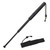Walking Sticks Black Comfortable Grip Anti Slip  Rugged Retractable Hiking Poles For Outdoor Travel