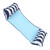 Foldable Dual Purpose Floating Bed Water Deck Chair Sofa Hammock with Mesh Swimming Pool Supply(light blue )