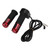 1Pair Thumb Throttle Grip Routine Twist Throttle Handle Grip with Keys for Electric Scooter BikeRed