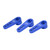 3pcs RC Aluminum 25T Servo Horns Metal Steering Arm for 1/8 1/10 RC Car Upgrade PartsBlue