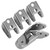 Aluminum Alloy Link Mount Set RC Accessory Part Fit for Redcat Scout II Gen8 RC CarTitanium Color