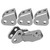 Aluminum Alloy Link Mount Set RC Accessory Part Fit for Redcat Scout II Gen8 RC CarTitanium Color