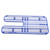 Portable Golf Putting Alignment Mirror Golfing Posture Training Practice Accessory