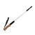 Walking Stick 3 Section Super Light High Strength Anti Slip Ergonomic Telescopic Hiking Pole for Mountain Climbing Silver