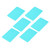 6pcs Boat Repair Kit Wear Resistant Repair Patches for Inflatable Boat Kayak Water ToysGreen