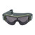 Military Goggles Impact Resistant and Breathable Outdoor Protective Glasses for Men WomenOlive Frame Gray Lens