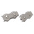 2Pcs M10 Duplex Wire Rope Grip Stainless Steel Cable Clamps Caliper Rigging Hardware