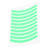 Kids Balance Bicycle Reflective Stickers Bike Wheel Adhesive Decals Tape Safety Strips for Children Balance BicycleGreen