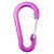 10 Pack Carabiner Clips Mini Aluminum Alloy Keychain Carabiner Clip D Rings for Camping Hiking Fishing Backpacking