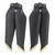 8743F Low Noise Folding Propellers Quick Release Blades for DJI Mavic2 RC DronesBlack Gold Edge