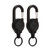 2Pcs Retractable Keychain Key Chain Anti Theft Easy to Pull Buckle Rope Elastic Keychain