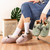USB Heated Slippers Plush Temperature Adjustable Heating Slippers Anti Slip Slippers Winter Foot Warmer for Women
