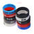 10 PCS Anti Slip Silicone Rings 22mm Luminous Waterproof Mixed Color Silicone Ring for Fishing
