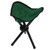 Camping Tripod Stool Portable Foldable Lightweight Camping Tripod Seat for Hiking Hunting Walking Fishing Travel Green