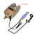 Iron Fishing Bite Alarm Chain Hanger Swinger LED Illuminated Indicator