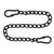 Sandbag Extension Chain Rust Proof High Load Bearing Capacity Stainless Steel Adjustable Hanging Chair Chain for Hammock Chair Outdoor Electrophoresis 660mm / 26in