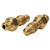 2 pcs Titanium Alloy Oil Disc Brake Bleed Nipple Exhaust Screws Set for Road Bicycle Accessoriesgold