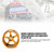 4Pcs 1/10 Aluminum Alloy Wheel Hub Accessory RC Parts Fit for HSP 94123 Touring Drift CarYellow
