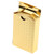 Durable Waterproof Plastic Fake Gold Foil Coated Poker Game Playing Cards(Check)