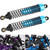 1Pair RC Shocks Struts Damper Replacement Spare Parts Fit for HSP 94111 94188 94108 1/10 RC CarBlue
