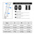 6 Pcs Adults Kids Knee Pads Elbow Pads Wrist Pads Set Protective Gear Set for Skating Rollerblading Skateboard Cycling