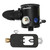 0.5L Underwater Respirator Scuba Diving Cylinder Snorkeling Oxygen Tank Dive Equipment Accessory(T_S3500 black)