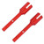 2pcs Joint Cups Aluminum Alloy Lightweight Stable Fine Workmanship Red Joint Shaft Cups for Tamiya TT02 RC Car