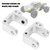 Aluminum Alloy Hub Knuckle Arm RC Accessory Fit for 1-10 ECX 2 Wheel Drive RC CarSilver