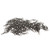 100 Pcs Fishing Swivel High Speed Stable Rotation Rust Prevention Barrel Swivel Fishing Line Connector 2/0 35mm 50kg