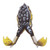 Frog Bait Soft Silicone Artificial Thunder Frog Bait Fishing Lures with Double Propeller FeetBlack Yellow